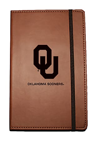 Markings by C.R. Gibson® Leatherette Journal, 6 1/4" x 8 1/2", Oklahoma Sooners