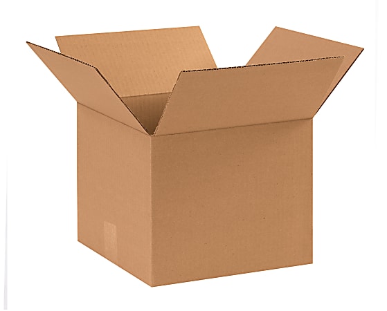 Partners Brand Corrugated Boxes, 11" x 11" x 9", Kraft, Pack Of 25