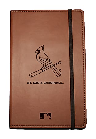 Markings by C.R. Gibson® Leatherette Journal, 6 1/4" x 8 1/2", St. Louis Cardinals