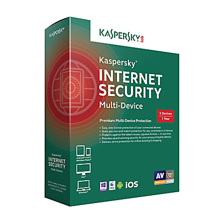 Kaspersky Multi-Device 2015, 5 User, Traditional Disc