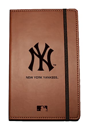 Markings by C.R. Gibson® Leatherette Journal, 6 1/4" x 8 1/2", New York Yankees