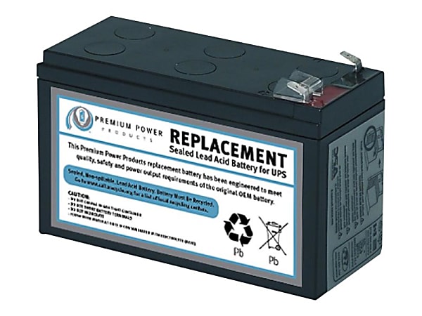 eReplacements - UPS battery (equivalent to: APC RBC35)