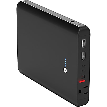 ChargeTech Portable AC Battery Pack, 27000 mAh, Black