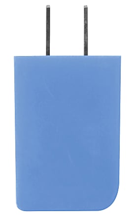 Wireless Gear Dual USB AC Charger, Blue