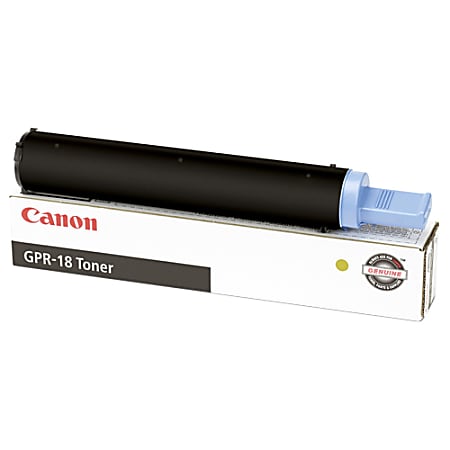 Canon® GPR-18 Black Toner Cartridge, 0384B003