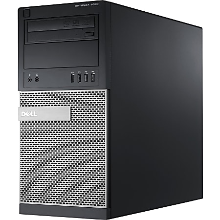 Dell OptiPlex 9020 Desktop Computer - Intel Core i7 i7-4790 3.60 GHz - 8 GB DDR3 SDRAM - 1 TB HDD - Windows 7 Professional 64-bit (English/French) upgradable to Windows 8 Pro - Mini-tower - Black