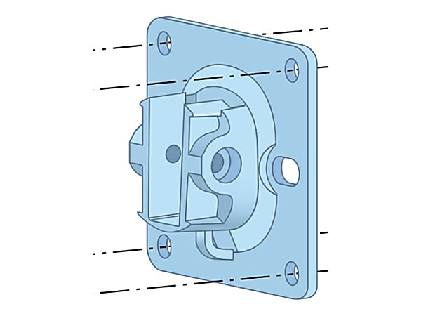 HPE Mounting Bracket for Wireless Access Point, JW055A