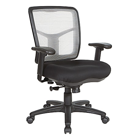 Mid Back Mesh Office Chair - Black - Pro Line II by Office Star Products