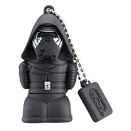 eKids USB 2.0 Character Flash Drive, 16GB, Kylo Ren, LYU-16V7.FXV6