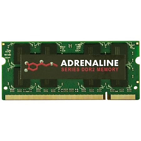 VisionTek 2GB DDR2 800 MHz (PC2-6400) CL5 SODIMM Laptop Memory Module 200-pin CL 5 Unbuffered Non-ECC 1.8V 900468