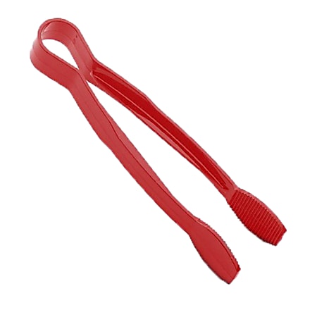 Cambro Lugano® Plastic Tongs, 6", Red