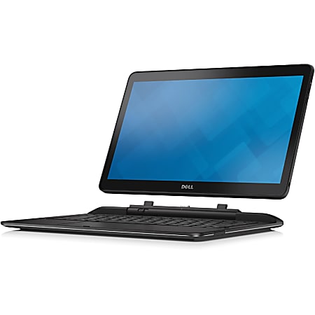 Dell Latitude 13 7000 13-7350 13.3" Touchscreen LCD 2 in 1 Ultrabook - Intel Core M 5Y10 Dual-core (2 Core) 800 MHz - 4 GB DDR3L SDRAM - 128 GB SSD - Windows 8.1 (English) - 1920 x 1080 - In-plane Switching (IPS) Technology - Hybrid - Black