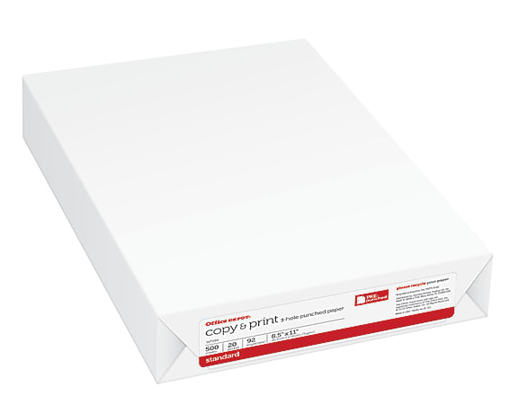 Office Depot Brand Notebook 3 Hole Punch - Office Depot