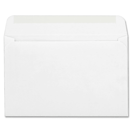 Quality Park Invitation And Greeting Card Envelopes 5 34 x 8 34 White ...