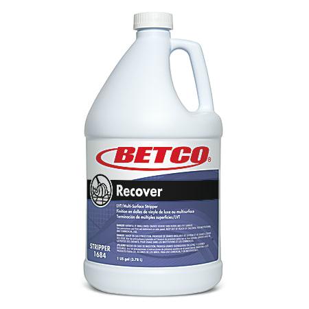Betco® Elevate Recover Floor Stripper, Citrus Scent, 128 Oz Bottle, Case Of 4