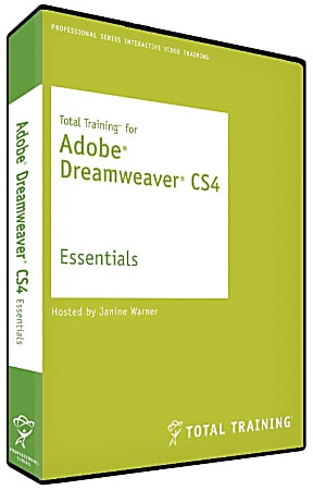 Total Training™ For Adobe® Dreamweaver® CS5 Essentials, Traditional Disc