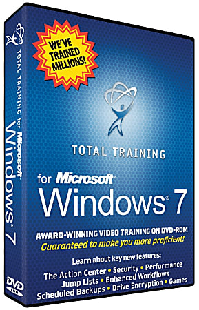 Total Training™ For Microsoft® Windows® 7 And Office 2010 For PC/Mac, Traditional Disc
