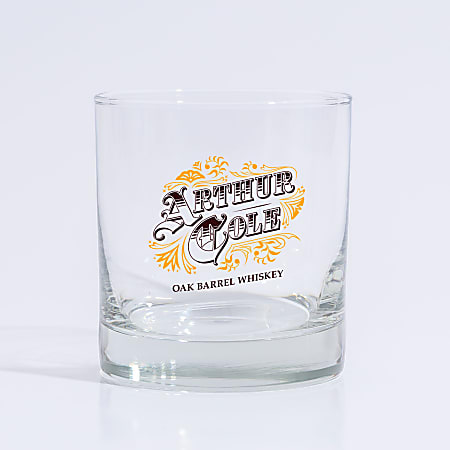 Full Color Whiskey Glass 10.5 oz