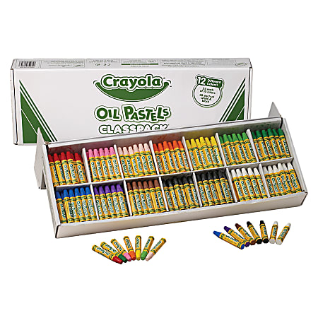 Crayola® Oil Pastels Classpack, Assorted Colors, Set Of 336 Pastels