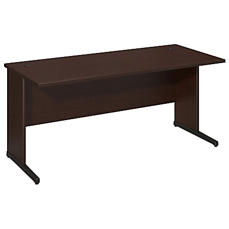 Bush Business Furniture Components Elite C Leg Desk 66"W x 30"D, Mocha Cherry, Premium Installation