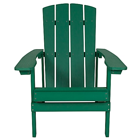 Hunter green store resin adirondack chairs