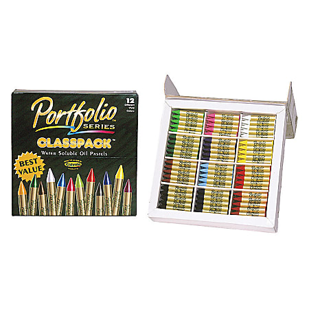 Oil Pastels: Crayola Portfolio Watersoluble Oil Pastels (review)