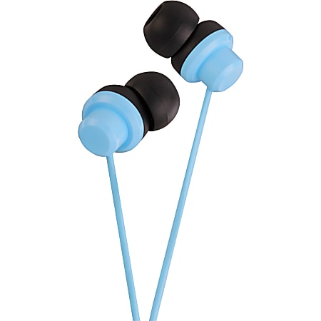 JVC® Riptidz Earbud Headphones, Sky Blue, HA-FX8-Z