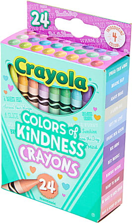 Crayola Colors Of The World Crayons Assorted Colors Pack Of 24