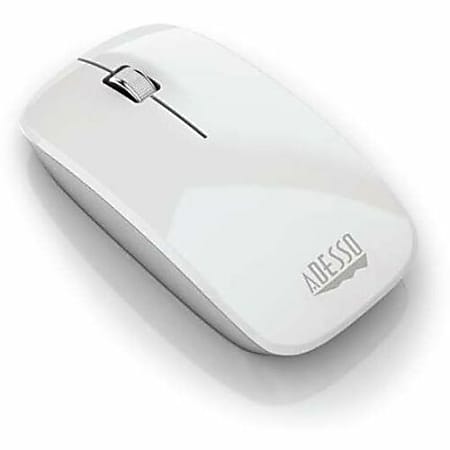 Adesso® iMouse M300 Bluetooth® Wireless Optical Mouse, Glossy White, AEOIMOUSEM300W