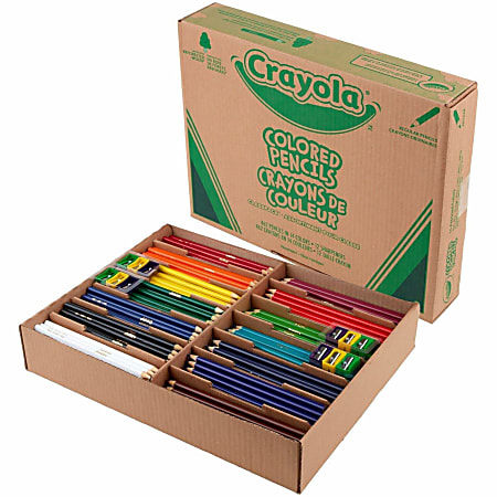 Crayola Classpack Color Pencils Set Of 462 - Office Depot