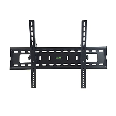 MegaMounts Tilting Wall Mount For 32 - 70" TVs, 17.5"H x 26.5"W x 2.75"D, Black