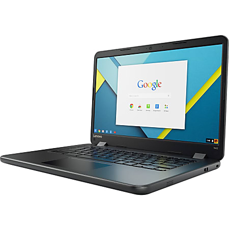 Lenovo N42-20 80VJ0000US 14" Touchscreen Chromebook - 1366 x 768 - Celeron N3060 - 4 GB RAM - 16 GB Flash Memory