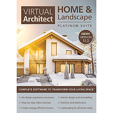Nova Development Virtual Architect Home & Landscape Platinum Suite (Windows)