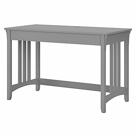 Bush® Furniture Salinas 48"W Writing Desk, Cape Cod Gray, Standard Delivery
