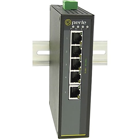 Perle IDS-105G-S2SC120 - Industrial Ethernet Switch - 6 Ports - 10/100/1000Base-T, 1000Base-ZX - 2 Layer Supported - Rail-mountable, Wall Mountable, Panel-mountable - 5 Year Limited Warranty