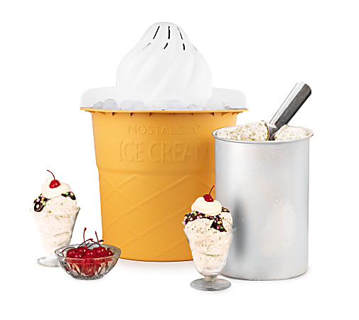 Nostalgia 4 quart hotsell ice cream maker