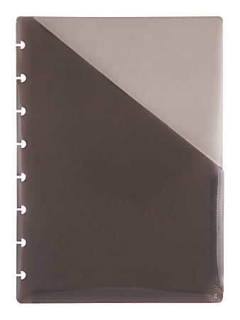 TUL&reg; Discbound Pocket Dividers, Junior Size, Gray, Pack Of 2