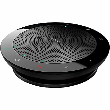 Speak 510 UC Speakerphone - Wired/Wireless Bluetooth - Skype for Business - 4 Meeting Persons Capacity - Omni-directional Microphone(s) - Black