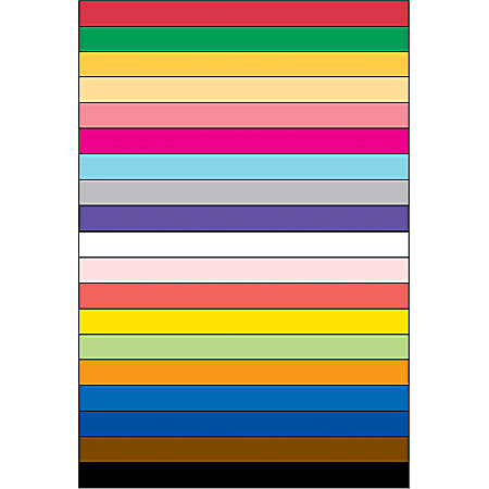 Office Depot® Brand 100% Recycled 4-Ply Poster Board, 22" x 28", Brown, Pack Of 25