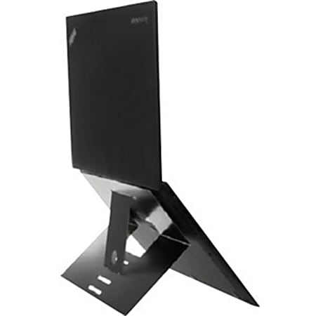 R-GO TOOLS PORTABLE LAPTOP STAND Adjustable Stand, Ergo, Black, TAA - 1" Height x 23.5" Width - Aluminum - Black