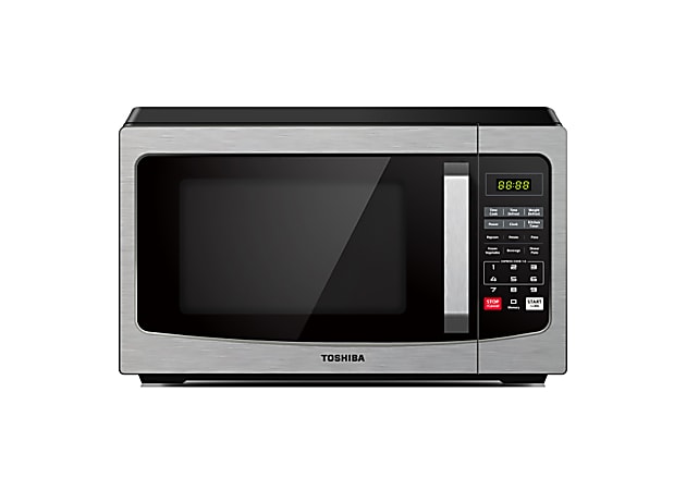 Toshiba 1.1 Cu. Ft. Countertop Microwave, Stainless Steel