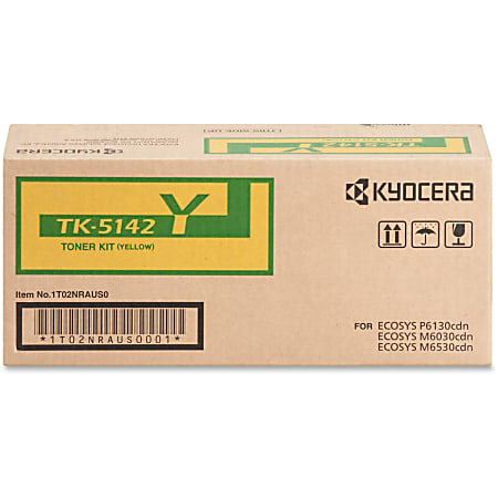 Kyocera® TK-5142 Yellow Toner Cartridge