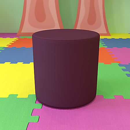 Flash Furniture Soft Seating Collaborative Circle, Purple