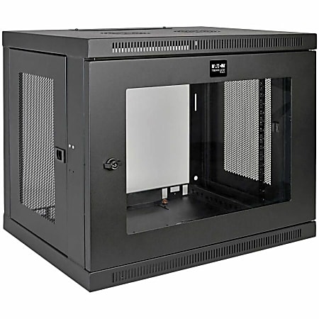Tripp Lite 9U Wall Mount Rack Enclosure Server Cabinet w/ Acrylic Glass Front Door -  - SRW9UG