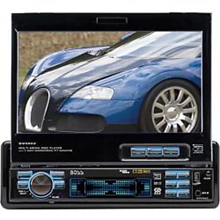 Boss BV9992 Car DVD Player - 7" LCD - 340 W - Single DIN