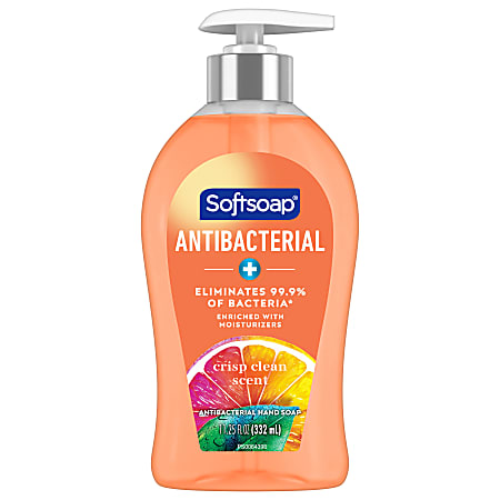 Softsoap® Liquid Hand Soap, Crisp Clean Scent, 11.25 Oz Bottle