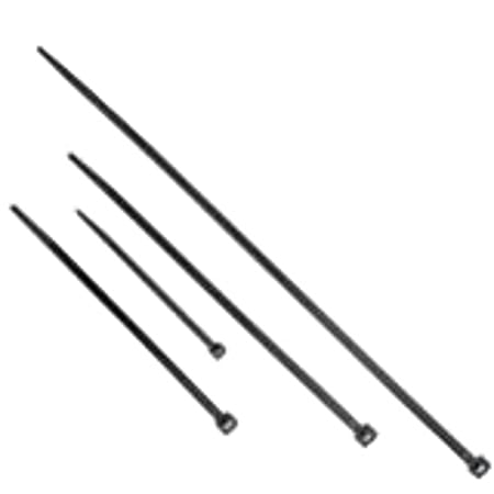 C2G 6in Releasable/Reusable Cable Ties - Black - 50pk - Cable Tie - Black - 6" Length - 50 Pack