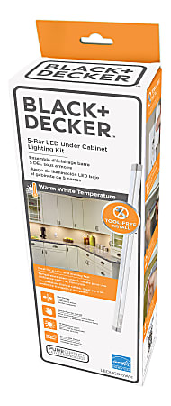 5-Bar Led Under Cabinet Lighting Kit