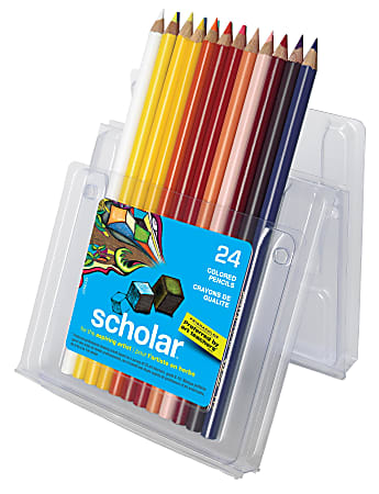 Prismacolor Professional Thick Lead Art Pencils Assorted Colors Set Of 24  Pencils - Office Depot