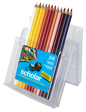 Crayola Color Of The World Colored Pencils 3 mm Assorted Colors Pack Of 24  Pencils - Office Depot